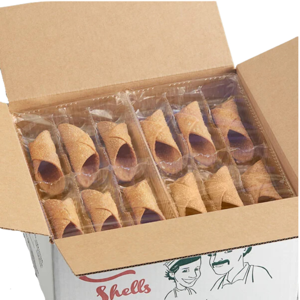 Vaccaro's Cannoli Large Shells, 4.75 Oz Each, 48/Case