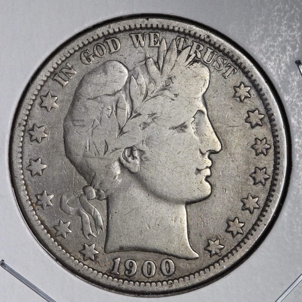 1900-O Barber Half Dollar CHOICE FINE+/VF E945 YNE