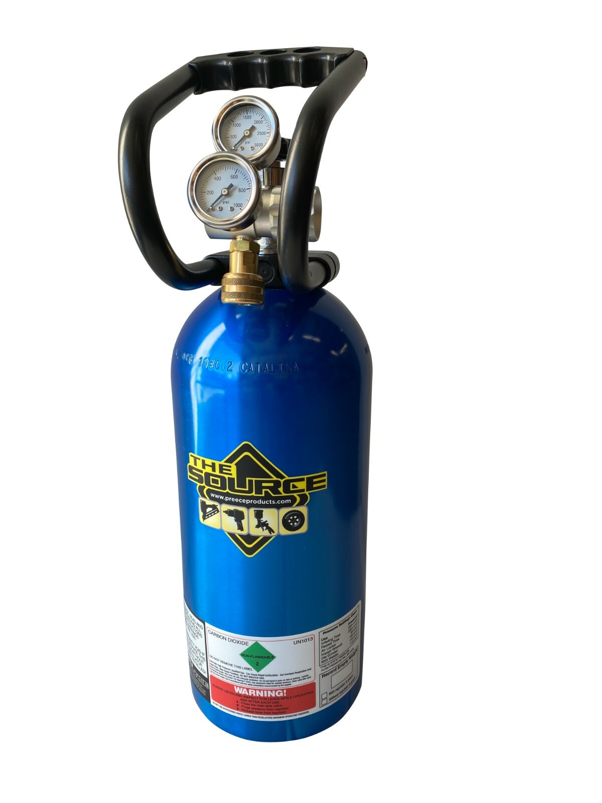 The SOURCE CO2 Offroad Tire Inflation System for JEEPS and 4x4 Overland Tacoma