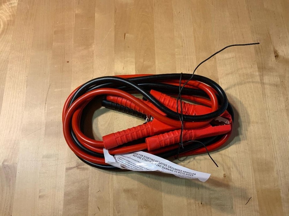 8 Foot Color Coded Jumper Cables 150 Amp Rating