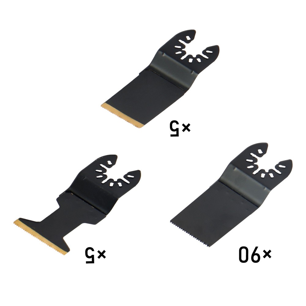 LABLT Oscillating Saw Blades 100Pcs Professional Titanium Multitool Blades