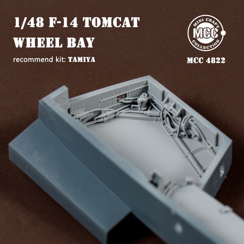 MCC 4822 1/48 F-14Tomcat Wheel Bay for TAMIYA