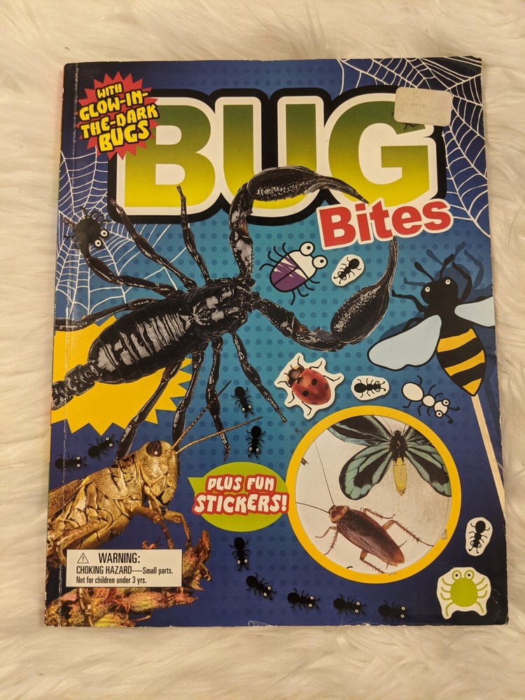 Insect Bug Books With Plastic Bugs