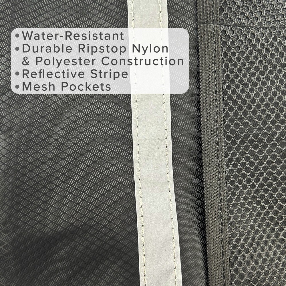 Deluxe Universal Walker/Rollator Bag - Black