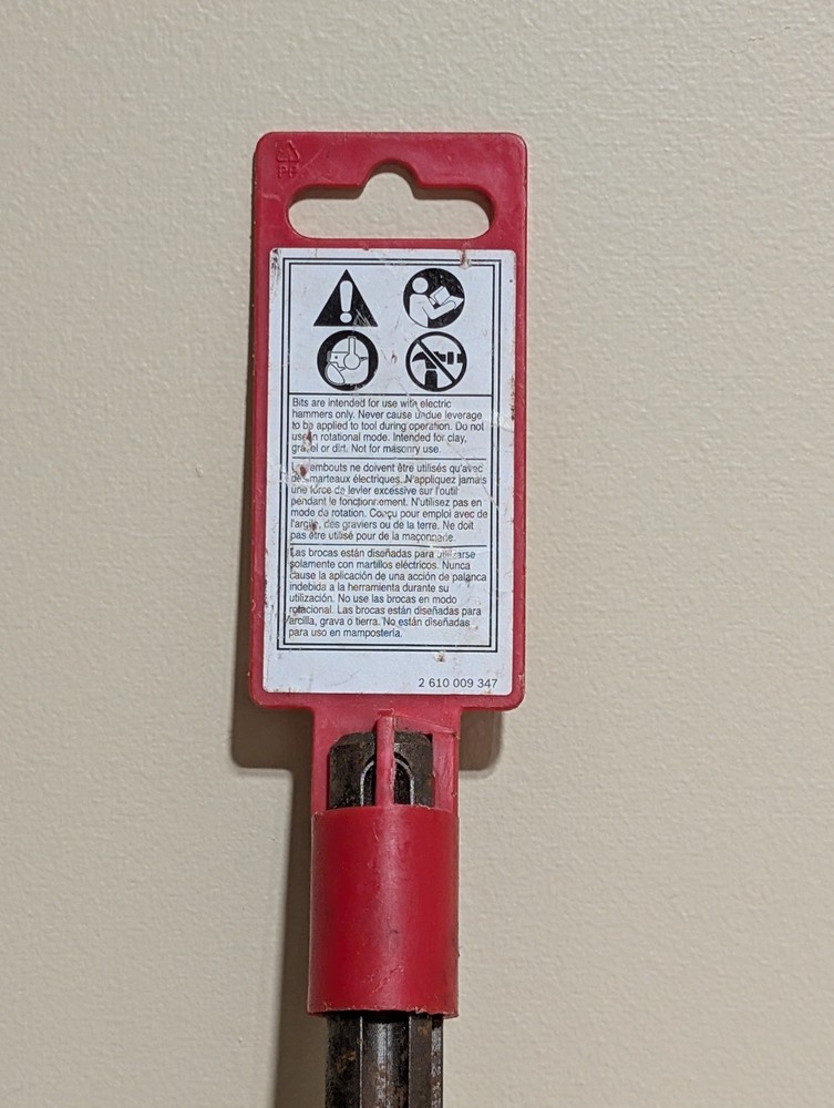 Bosch HS1934 New R Tech Star point Chisel 16"