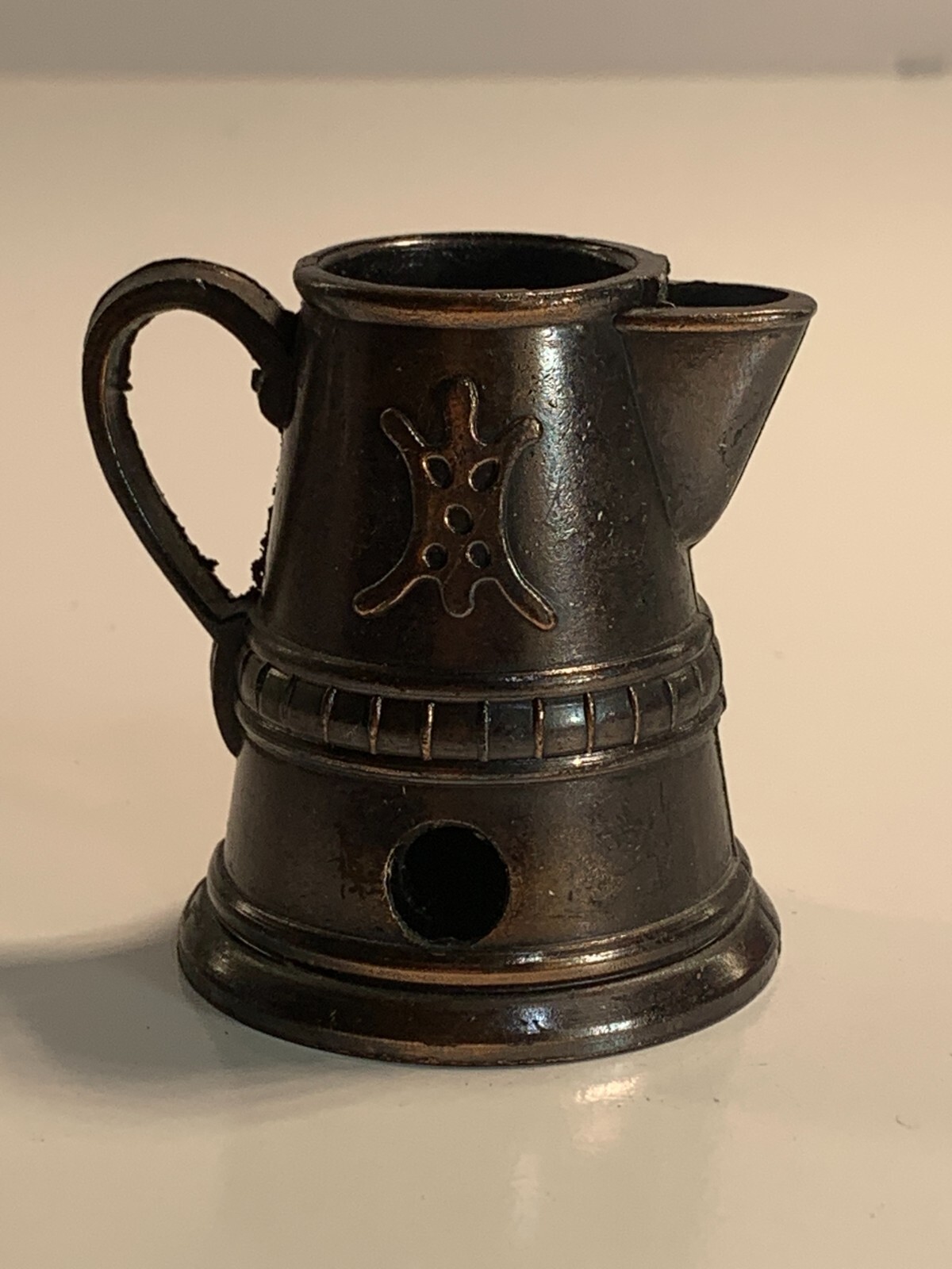 Vintage Die Cast Pencil Sharpener Tankard Pitcher PSA3