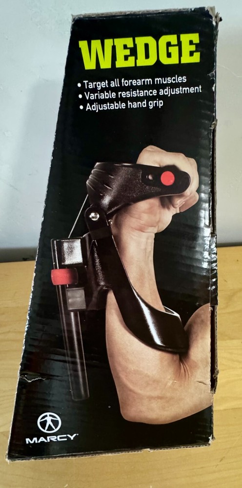 Marcy Wedge Wrist & Forearm Developer Strengthener Exerciser Open Box