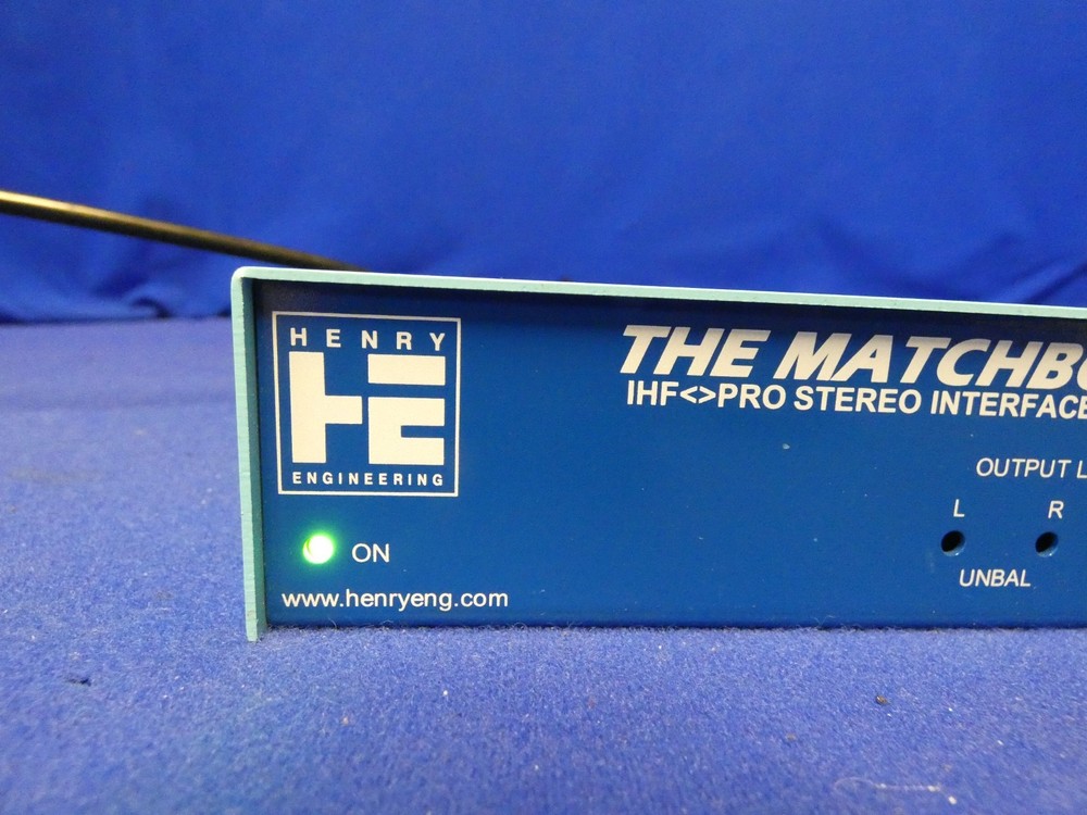 Henry Engineering The Matchbox HD IHF Pro Stereo Interface Amplifier