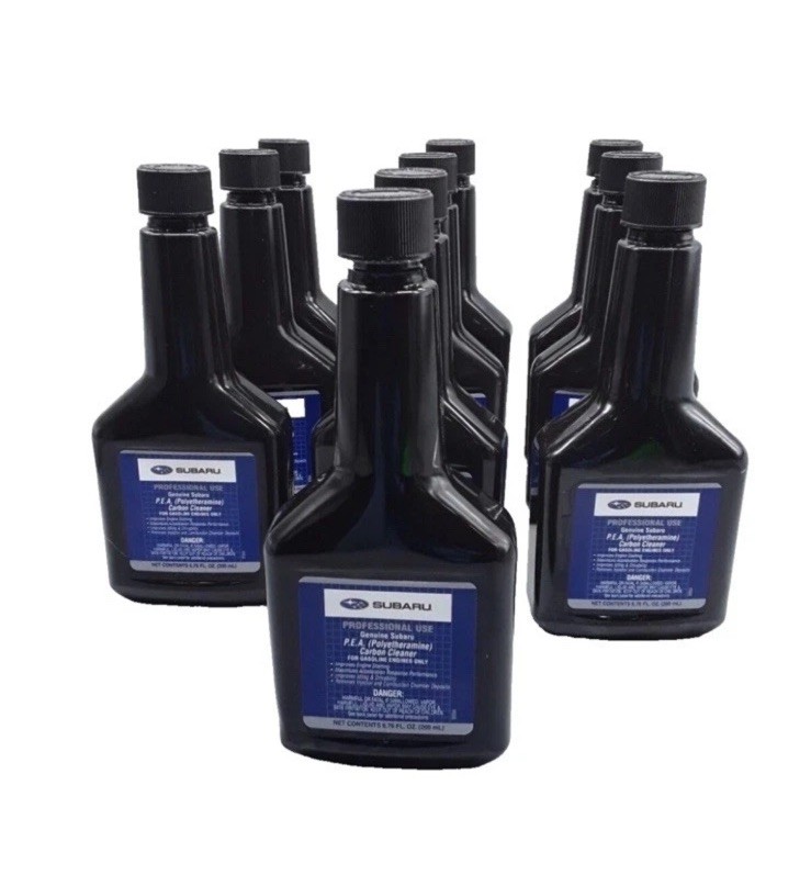 10 Pack SUBARU P.E.A. ( Polyetheramine) Carbon Cleaner , 6.76 Fl Oz