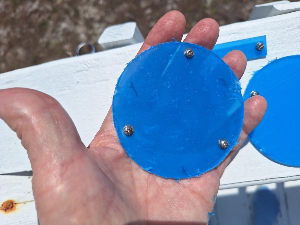 HAMMARLUND SP-600 FRONT-PANEL KIT DIAL/METER OVERLAYS NEW PLASTIC DISCS