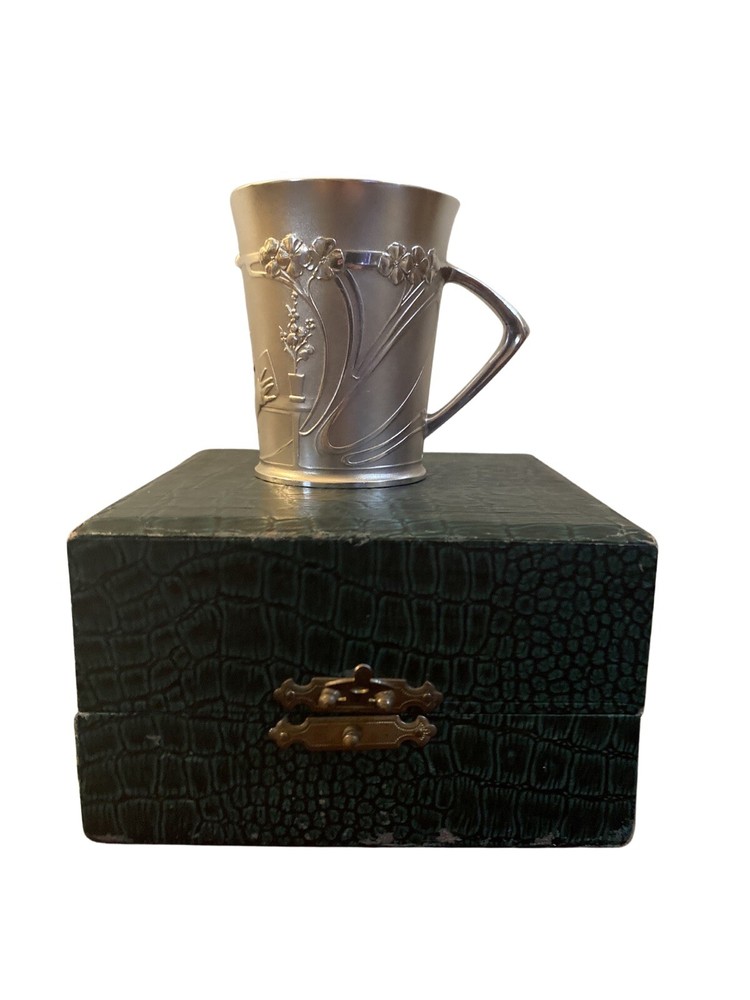 WMF Art Nouveau Cup, Box & Book 1900-1930 Incredible Piece w/ Original Box