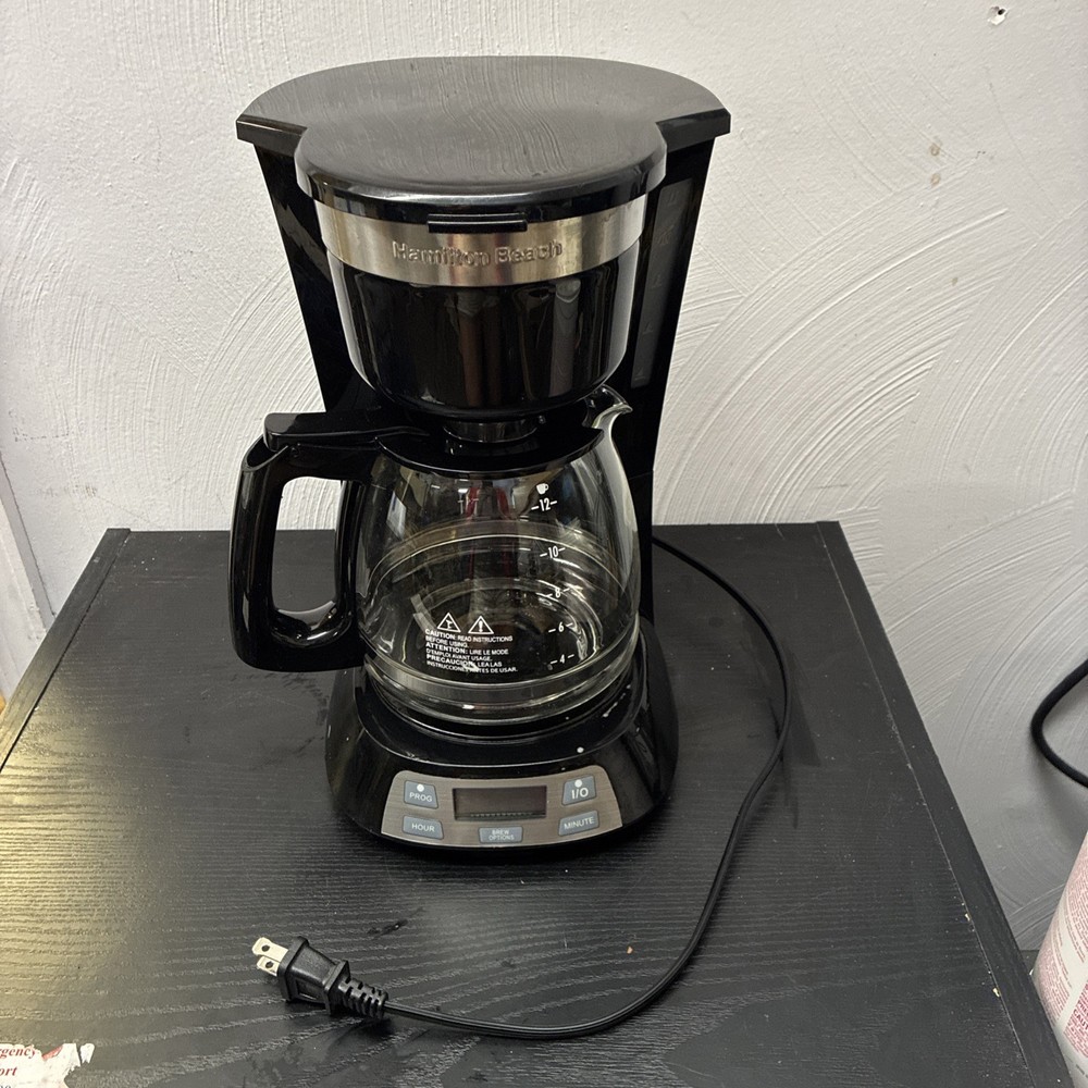 Hamilton Beach Programmable Coffee Maker 12 Cup 49632*
