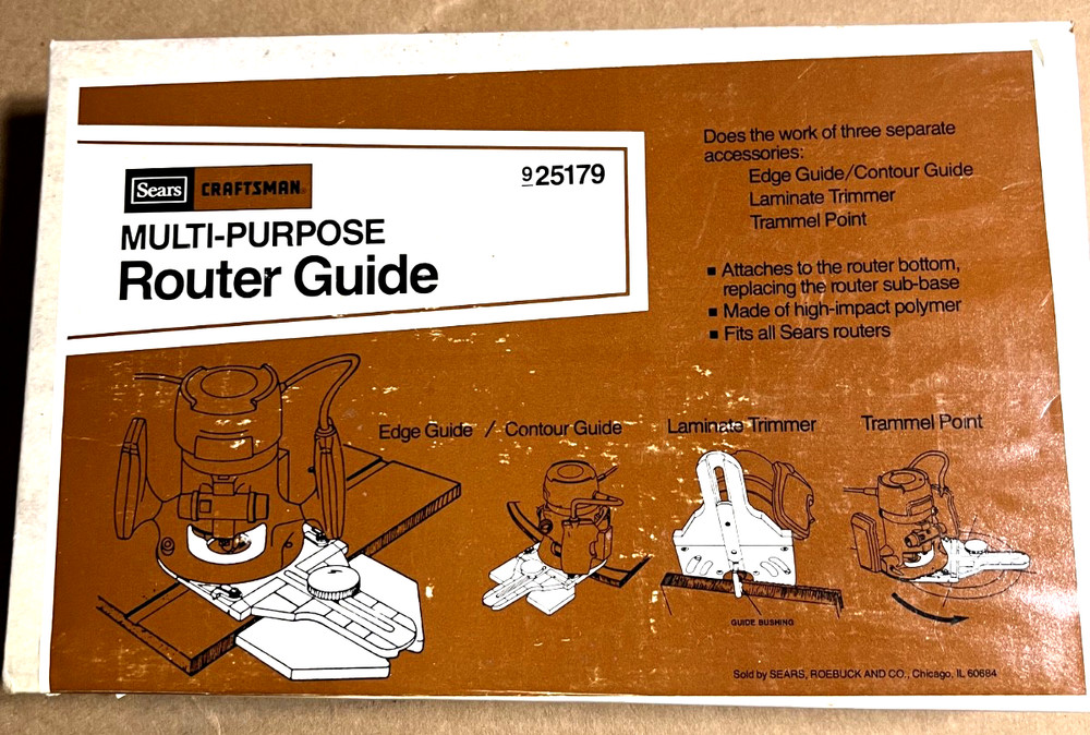 Sears Router Guide - New