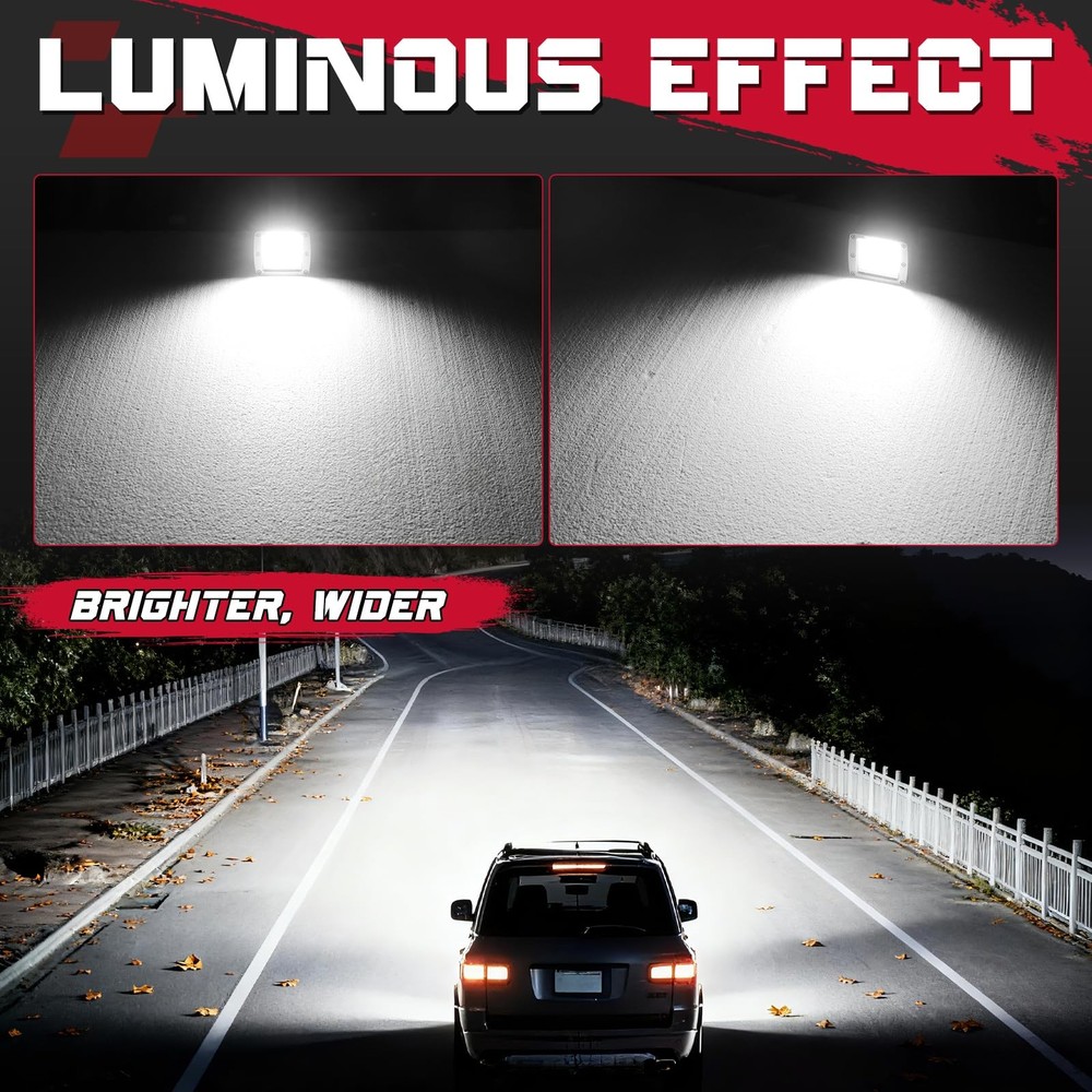 LED Cubes, OFFROADTOWN 3inch 120W CREE Pods Driving Diffusion, Diffusion