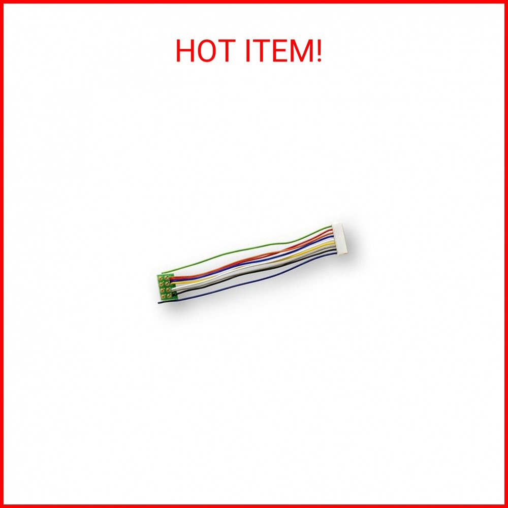 Digitrax DGTDHWHP HO DCC Decoder Wire Harness, 3.2" 8-Pin