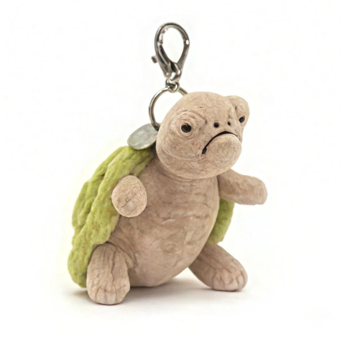 Jellycat Timmy Turtle Bag Charm – Soft Plush Toy Keychain Best new