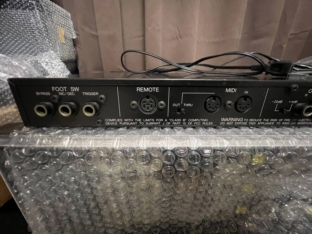 YAMAHA SPX900 Professional Multi-Effects Sound Processor working #0006