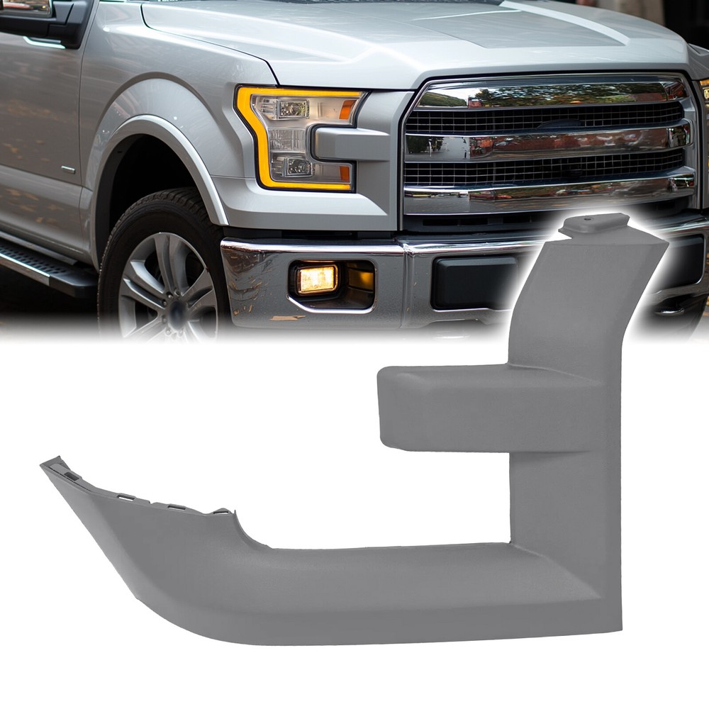 Right/Passenger Headlight Bezel Trim Molding Grille For Ford F150 F-150 2015-17