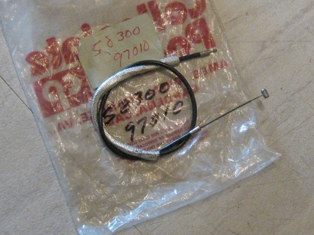 SUZUKI SNOWMOBILE SM10/SM100 THROTTLE CABLE NOS!