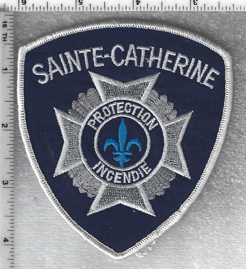 Sainte-Catherine Protection Incendie Fire Dept (Quebec, Canada) Shoulder Patch