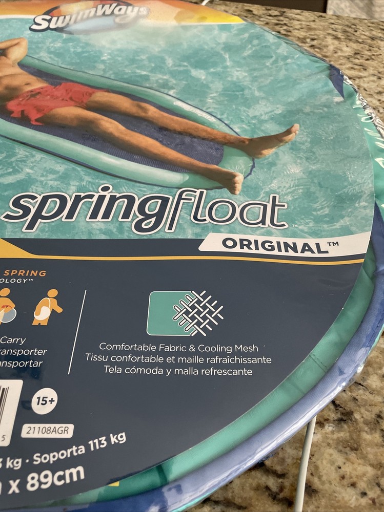 Swim Ways Spring Float Pool Float Raft New Water Float Adult