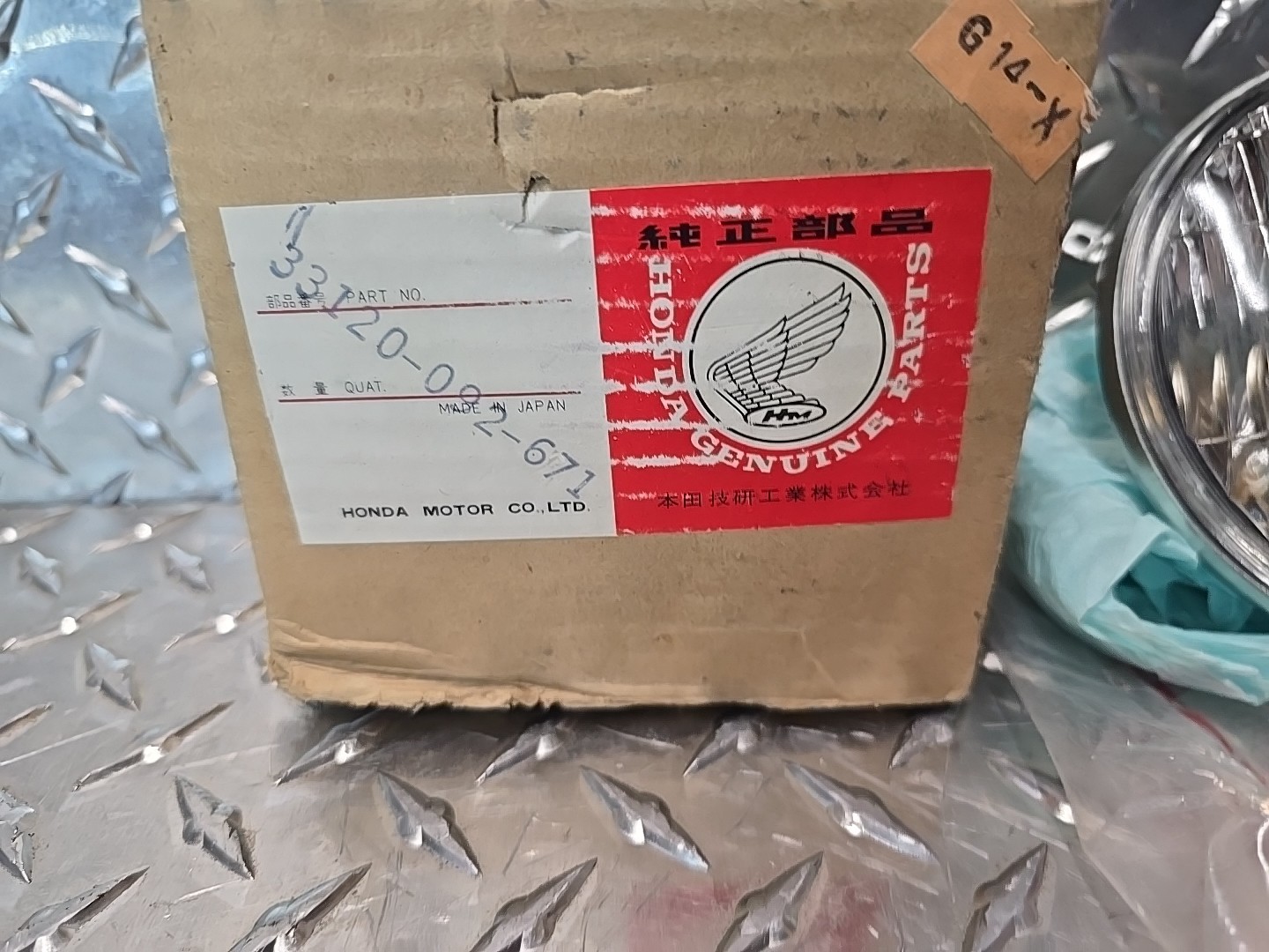 HONDA C70M C70K PASSPORT OEM COMPLETE HEADLIGHT 33120-092-671 33120-174-671