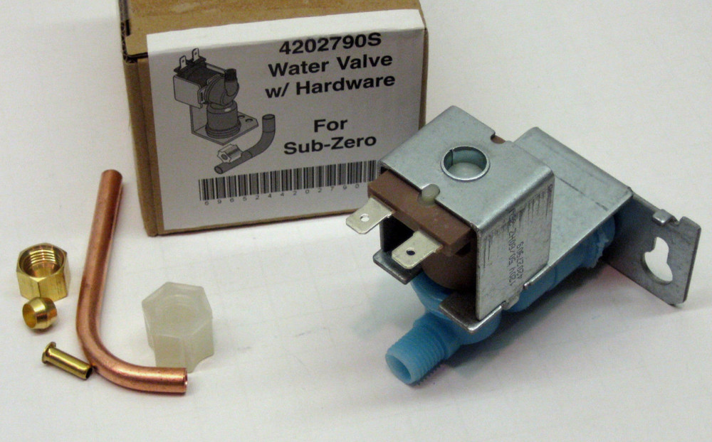 Replacement Water Valve 4202790S for Sub-Zero Refrigerator Ice Maker