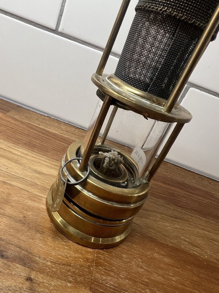 Laidler Durham Brass Miners Lamp - Mining (B)