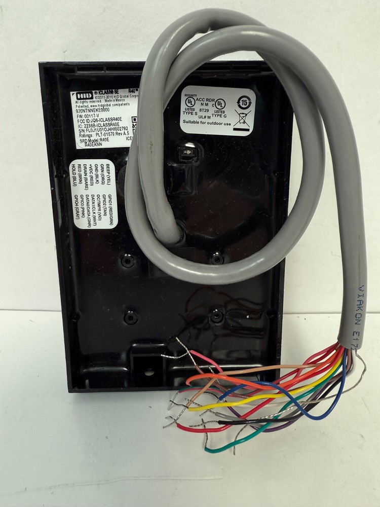 HID 920NTNNEKE0000 ICLASS SE R40 WALL SWITCH READER NEW OPEN BOX