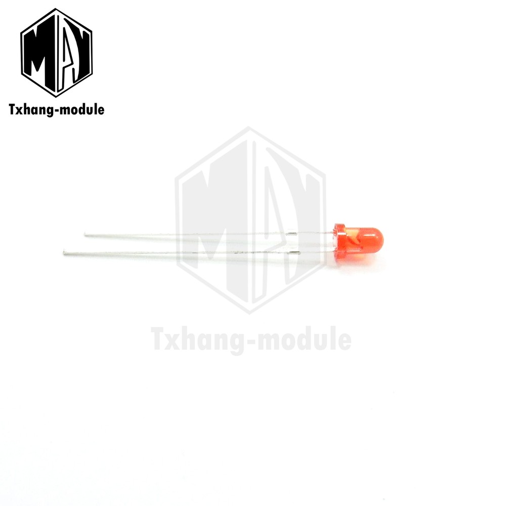 1000Pcs Diffused LED 3MM RED COLOR RED LIGHT Super Bright GOOD QUALITY A2TM