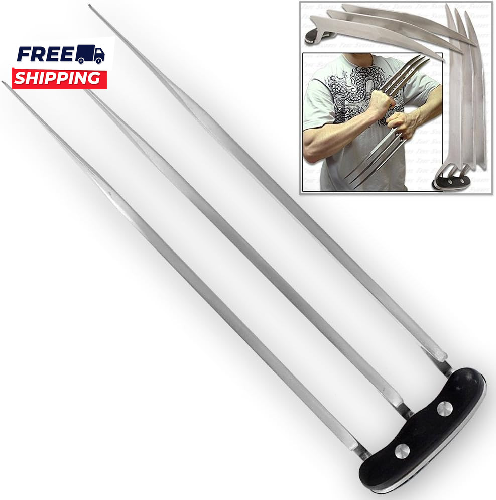 11" Wolverine Fantasy Claw Set of 2 (Steel)