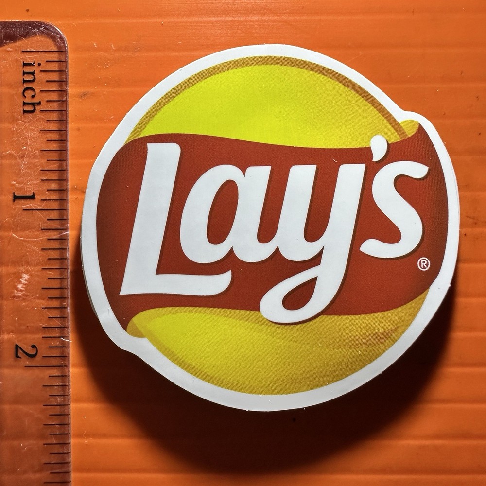 Lay's Potato Chips Logo Sticker