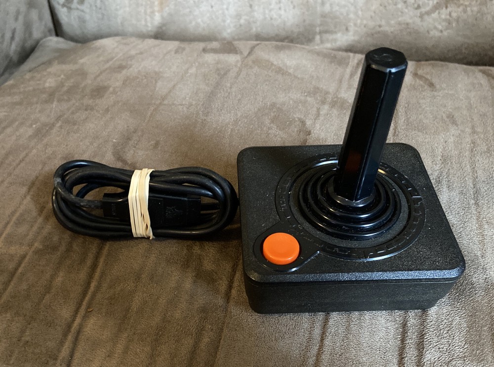 Official Atari 2600 Joystick Controller! Works Great! Fast Shipping! Authentic!