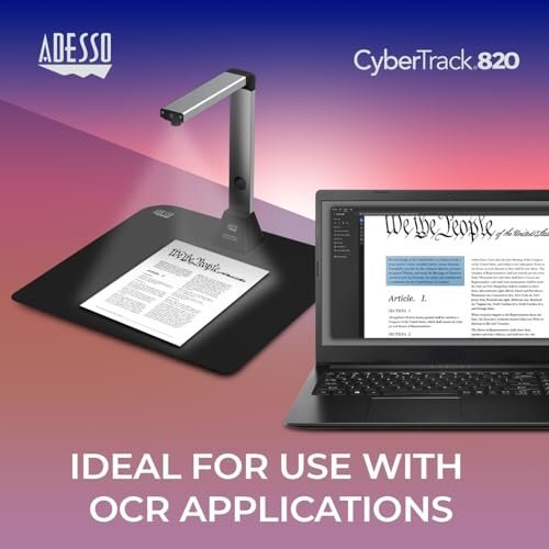 Adesso 4K 8.0 Megapixel Document Camera Classroom Projector for Teachers...