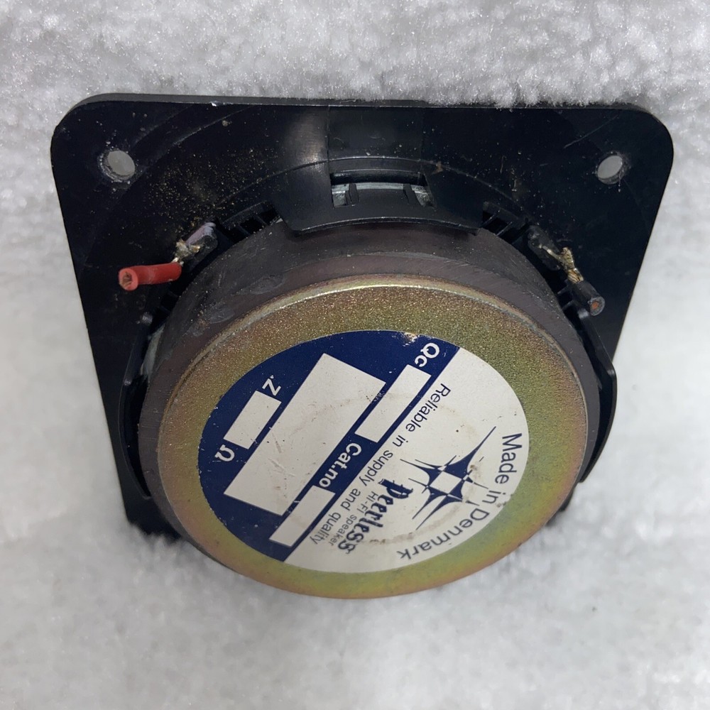 1 ) Peerless Dome Tweeter Speaker 3 . 5/8"