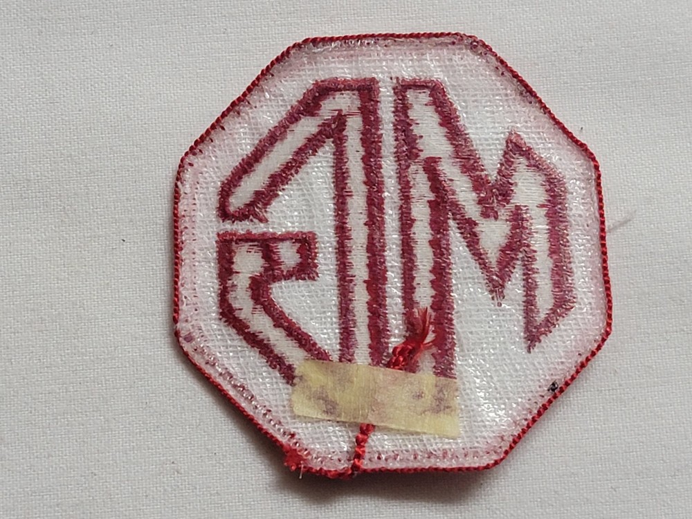 Vintage NOS Patch MG Shirt Jacket Hat