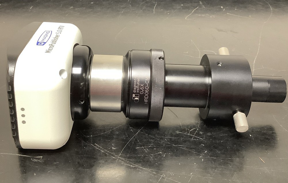 QImaging Evolution MP Micropublisher 5.0 and HRD060 Microscope Camera Adapter