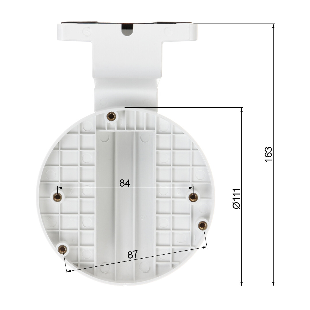 Nex DS-1258ZJ WM110 Indoor Wall Mount Bracket for Select Hikvision Doom Camera