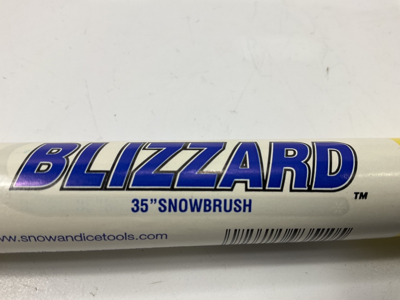 Hopkins 13781 35" BLIZZARD Car Windshield Snow Brush Ice Scraper - YELLOW