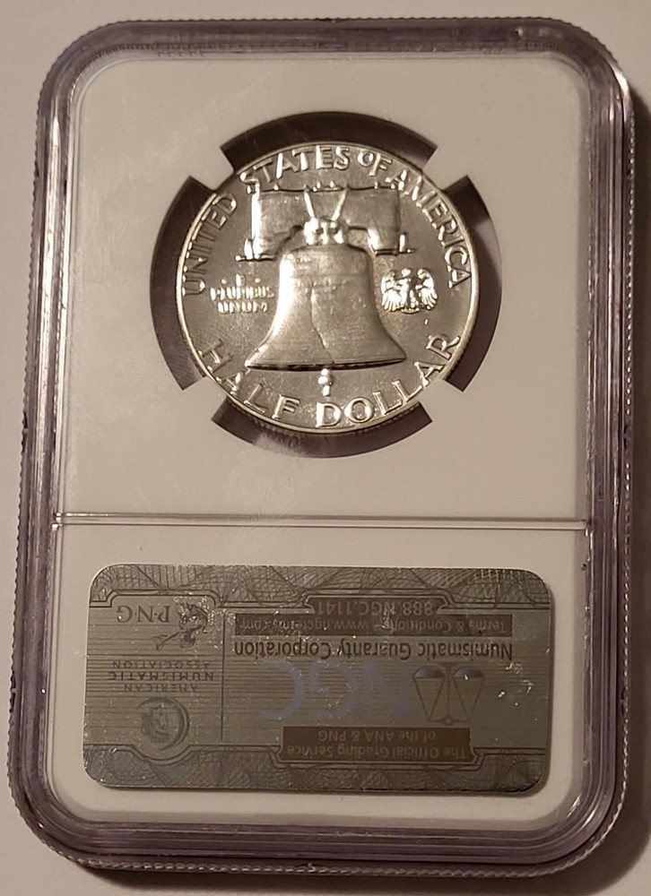 1956 Franklin Half Dollar Type 2 Proof PF68 NGC