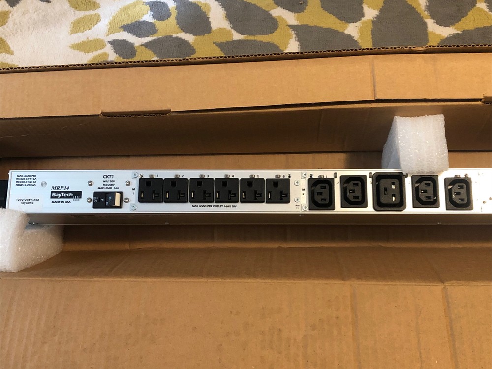 Baytech MRP14.02.112.314B-25 Network Managed Power Distribution Unit