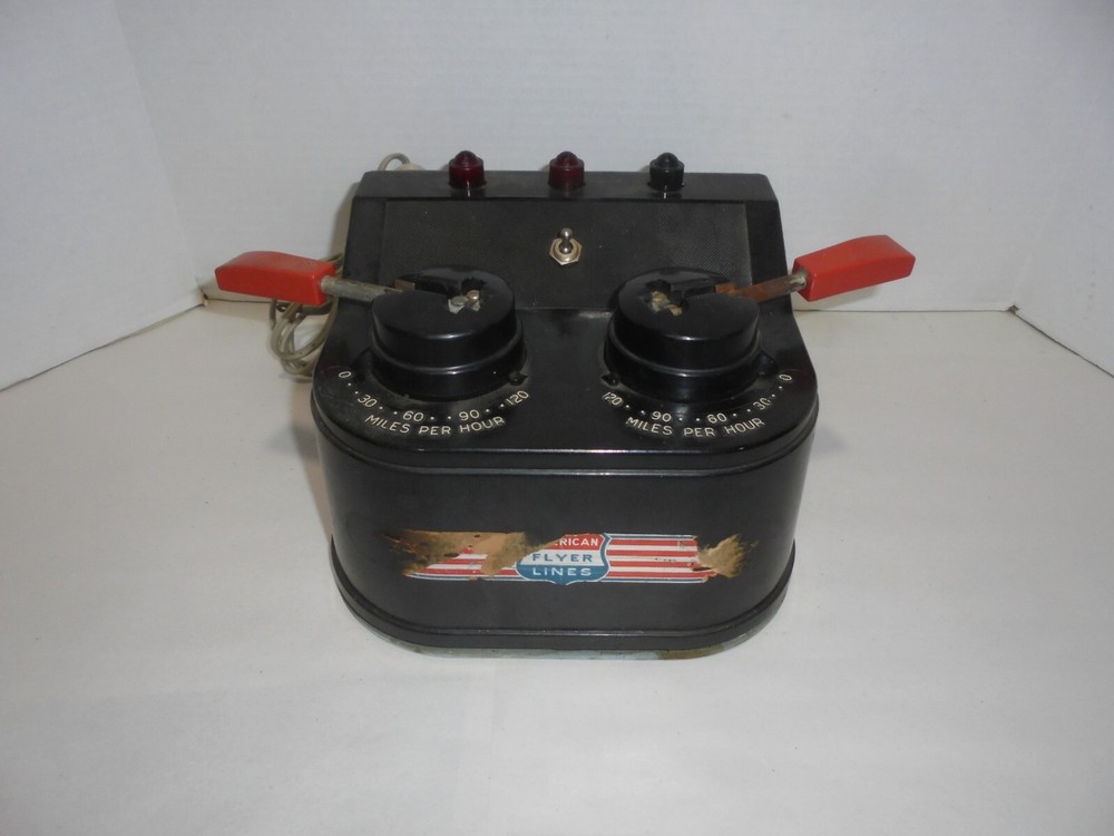 AMERICAN FLYER 18B DUAL TRAIN CONTROL TRANSFORMER