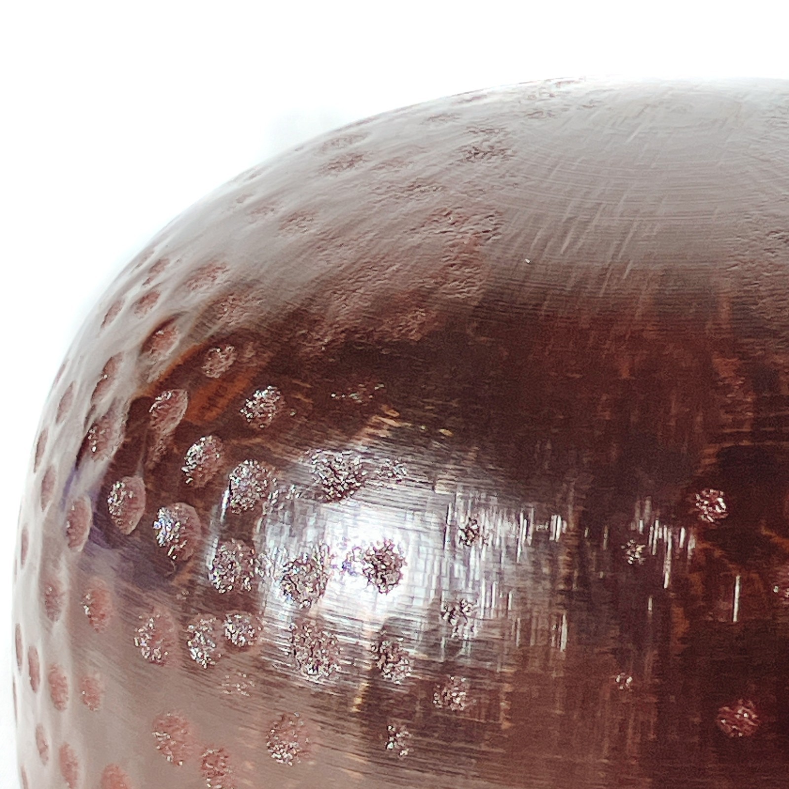 Japanese Buddhist Singing Bowl Bell Orin Bronze Brown 11 cm 4.3 in Zen Sound