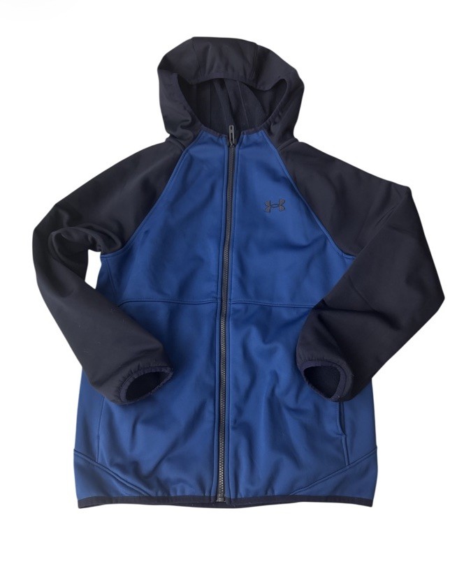 Youth Under Armour Sim Softshell Full Zip Jacket - Size L BOYS