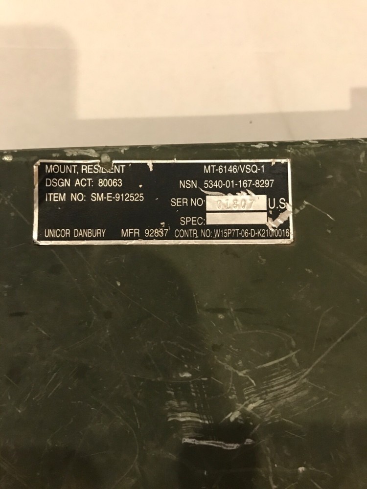 HMMWV Shock Tray