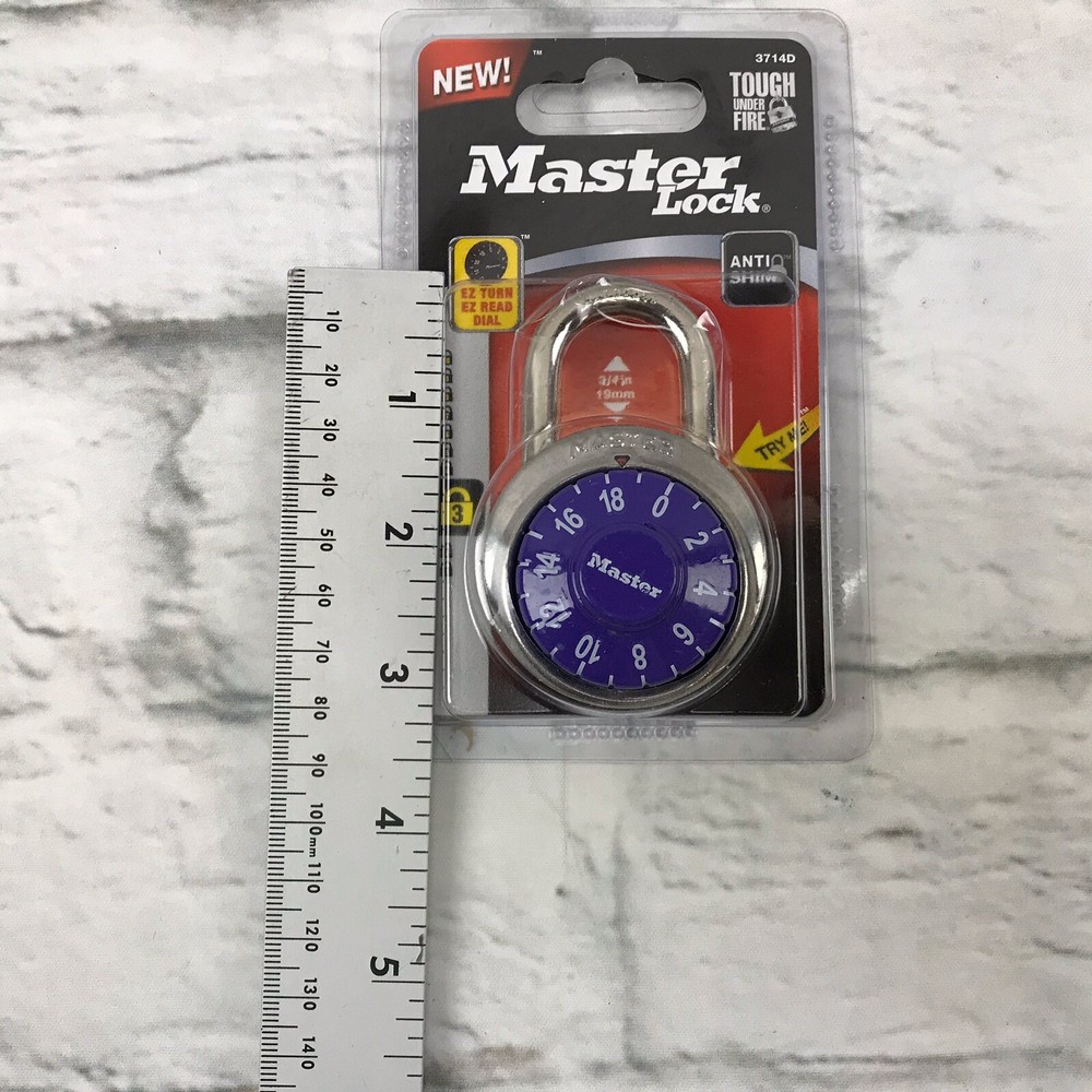 Master Lock Combination Purple New Sealed