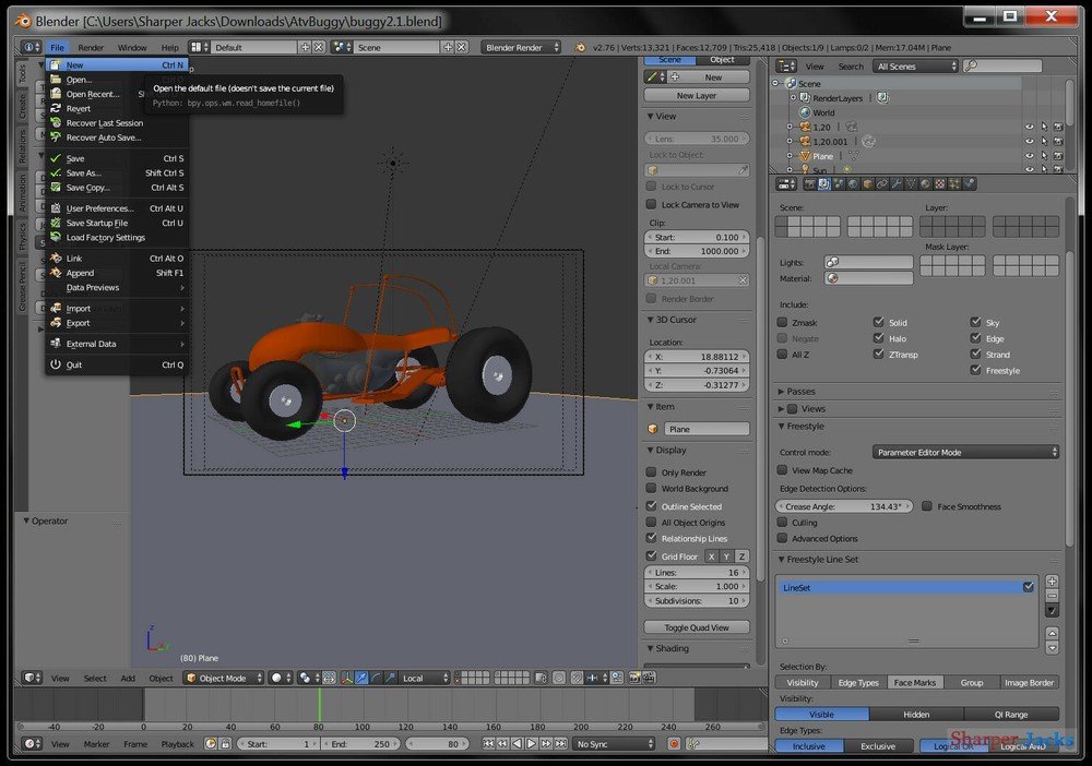 NEW & Fast Ship! Blender 3D Modeling & Animation Studio Software - Windows Disc
