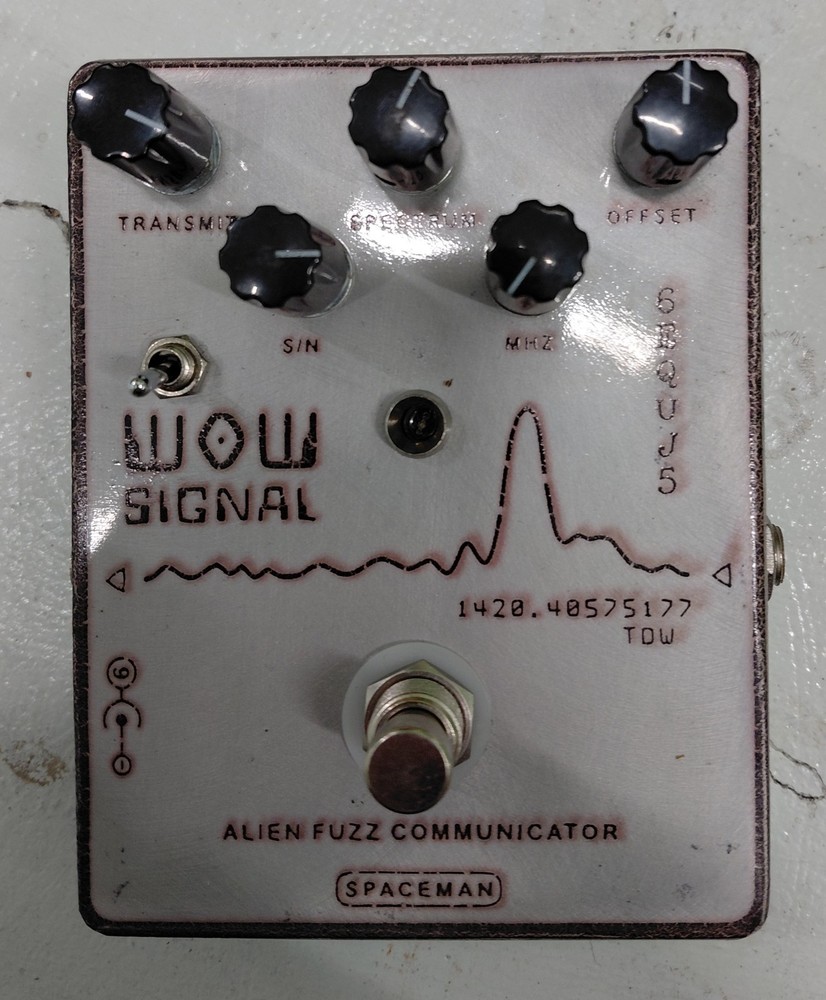 Spaceman Wow Signal Alien Fuzz Communicator Clone.