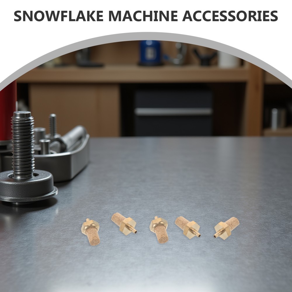 5 Pcs Snow Machine Filter Disco Effect Air Nozzle for Compressor