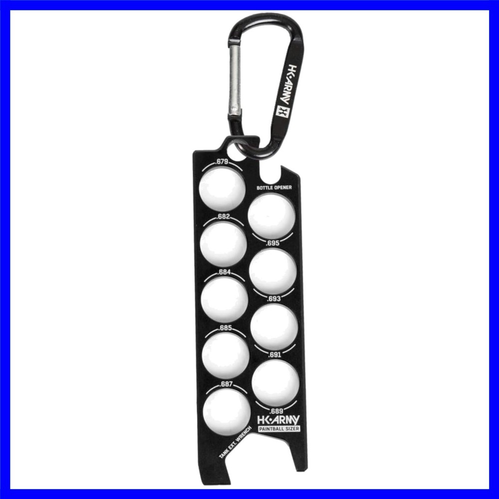 Ball Sizer Guide Black
